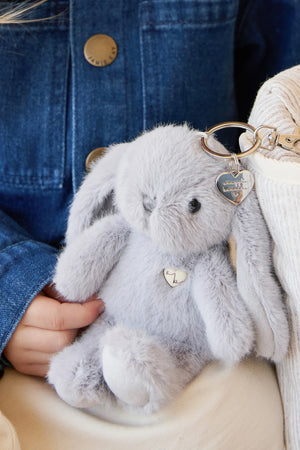 Jamie Kay Snuggle Bunnies - Penelope Key Charm - Silver 15cm