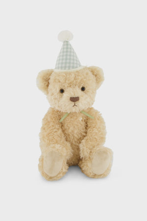 Jamie Kay Snuggle Bunnies - Birthday Arthur - Gingham Hat 30cm