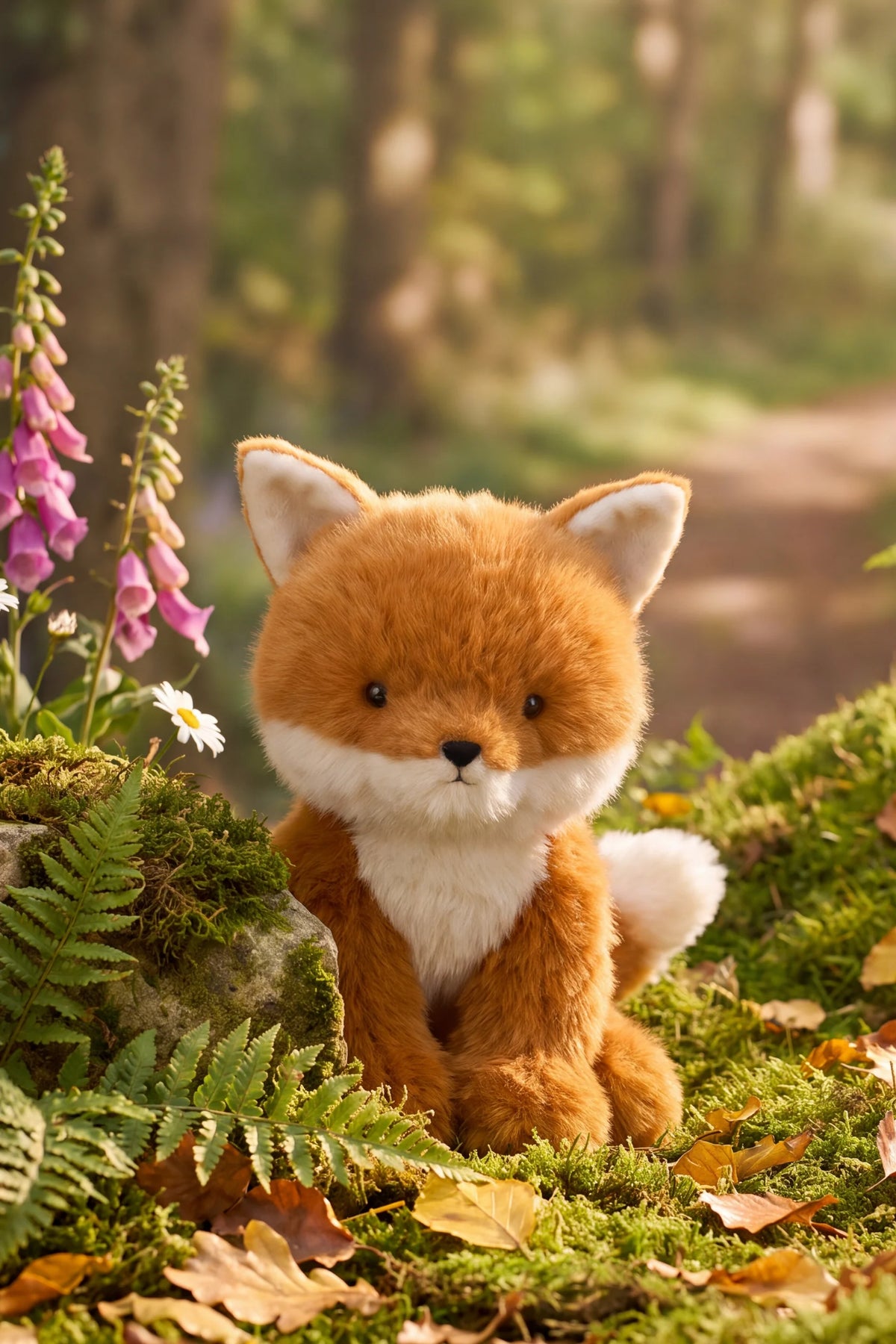 Jamie Kay Snuggle Bunnies - Archie the Fox - Natural 30cm