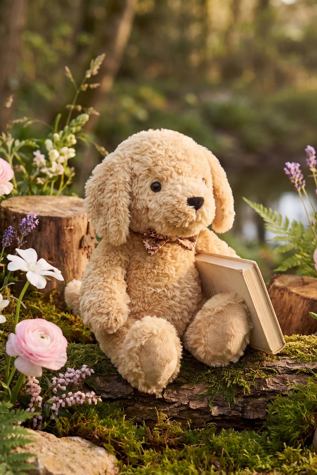 Jamie Kay Snuggle Bunnies - Honey the Puppy 25cm