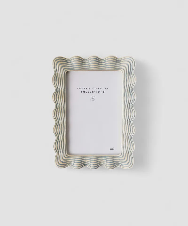 Sophia Waves Photo Frame 4x6"