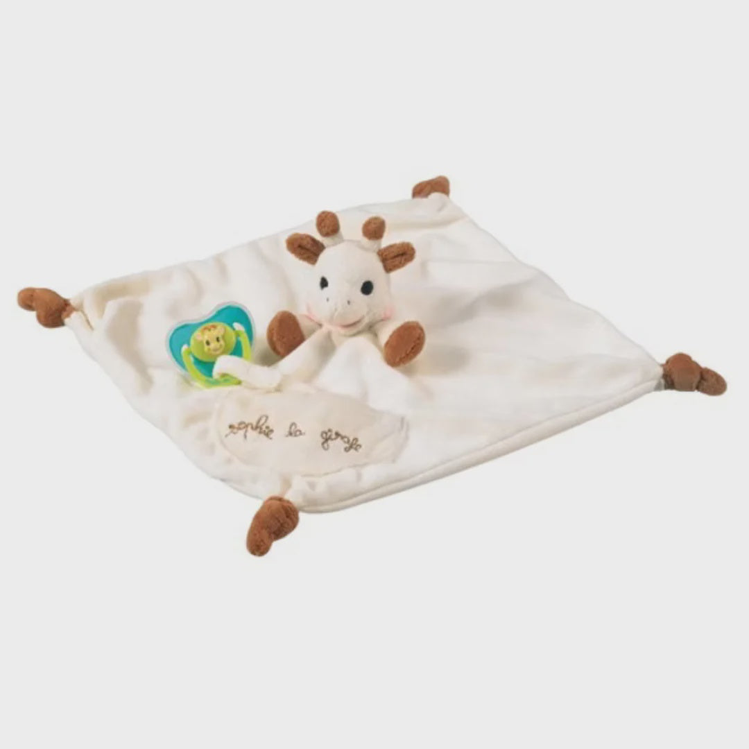 Sophie the Giraffe Comforter & Soother Holder