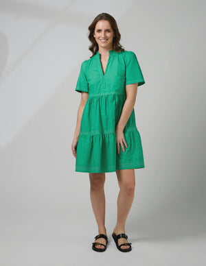 Stella+Gemma Willa Dress Emerald Green