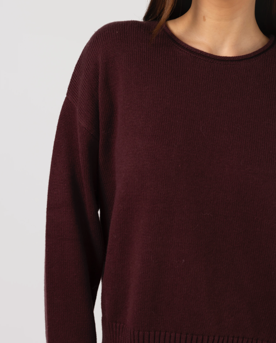 Stella + Gemma Axel Jumper Syrah