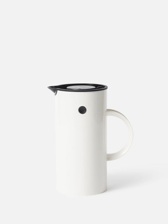 Stelton EM French Press Coffee Maker - White