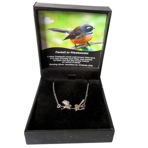Wildside Gifts Sterling Silver Fantail Necklace XP96