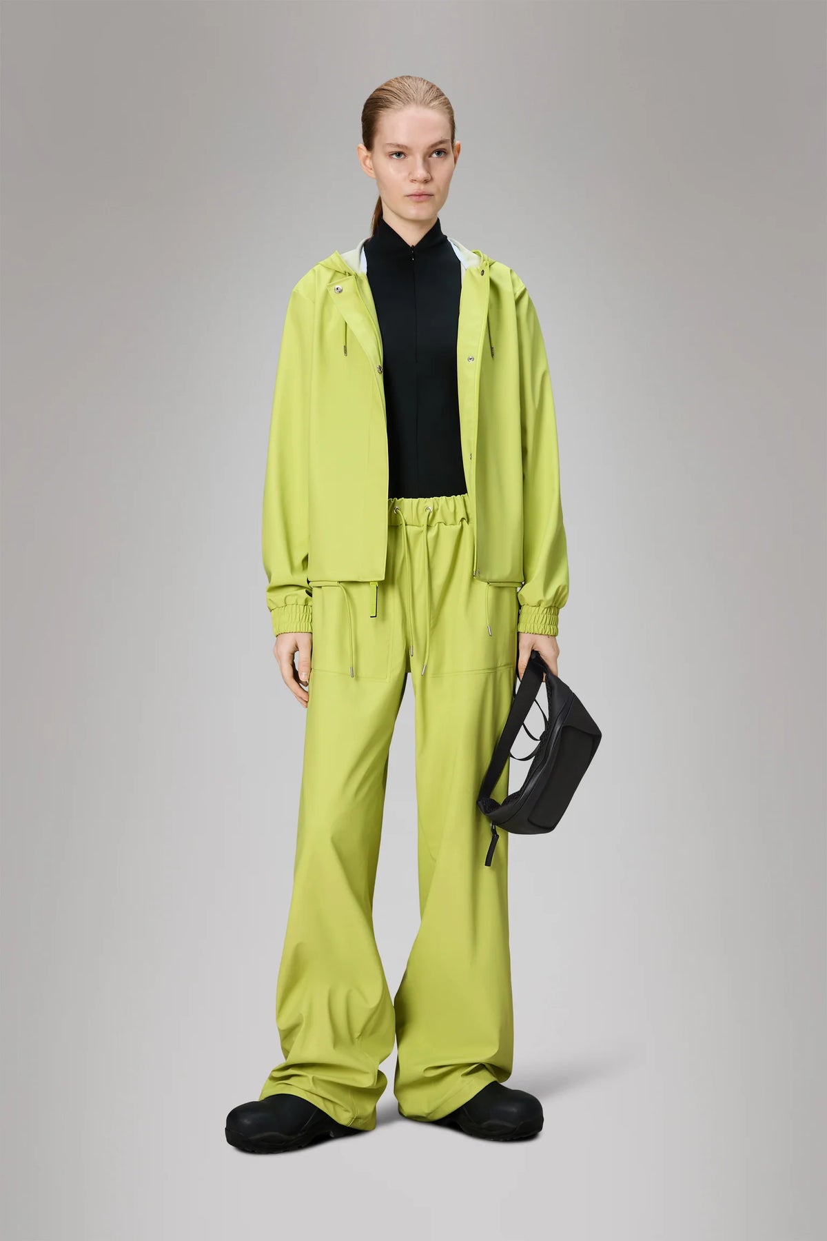 Rains Waterproof String W Jacket W3 - Acid