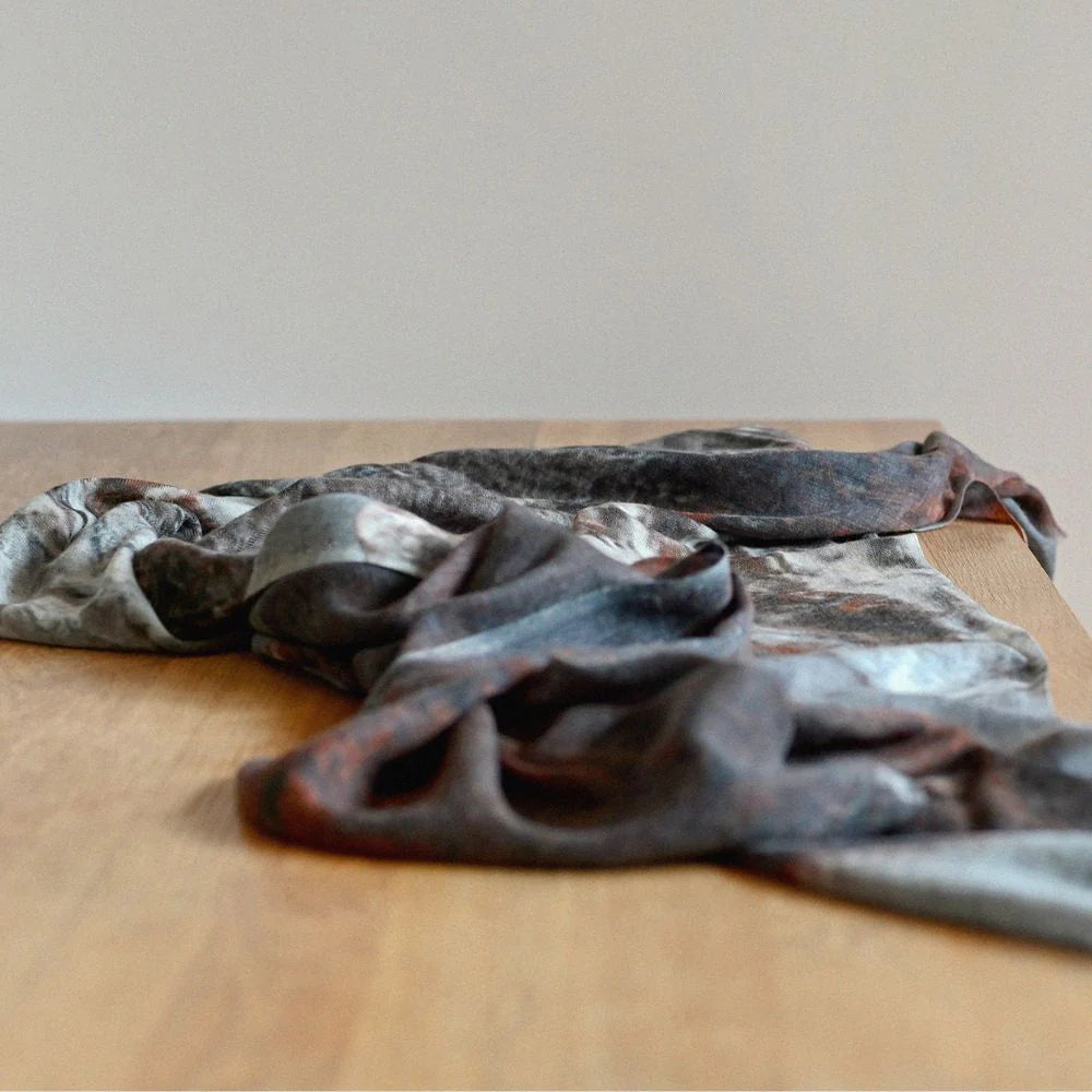 Dear Marge Wool Scarf - Sulfur Stream New Zealand Design