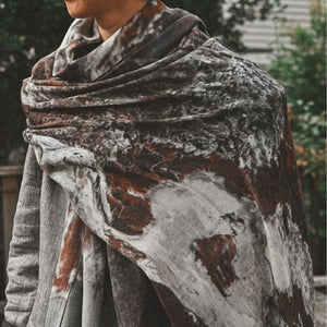 Dear Marge Wool Scarf - Sulfur Stream New Zealand Design