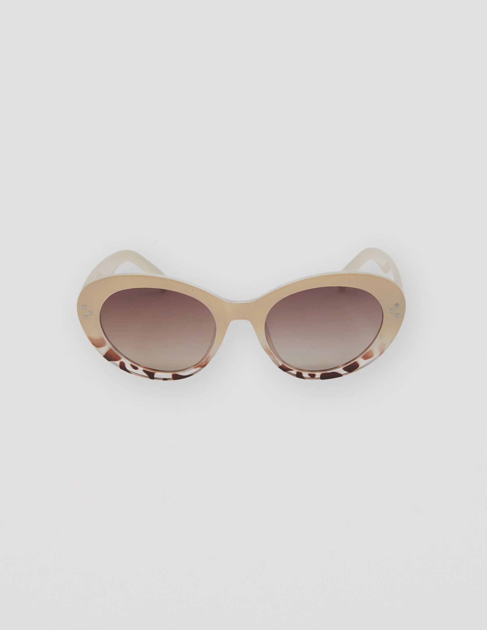 STELLA+GEMMA Sunglasses Ruby Beige Brown
