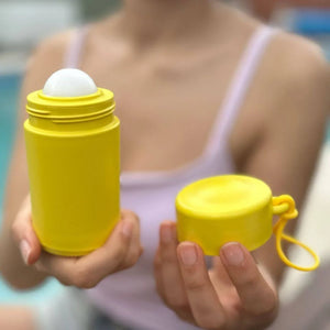 Refillable Roll-On Applicator 100ml - Sunshine Yellow