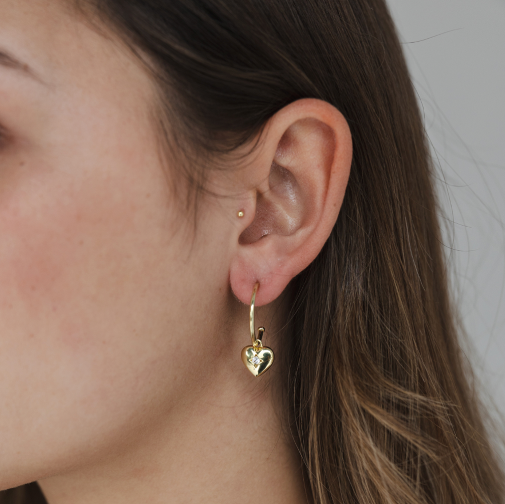 Sophie Store Super Sweetheart Hoop Studs