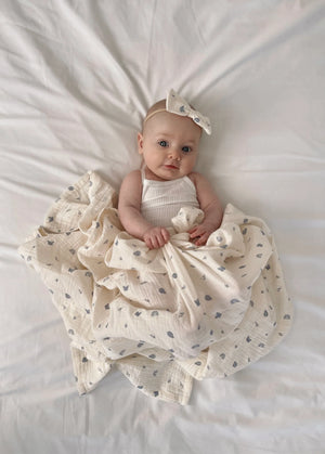 Organic Muslin Swaddle Enchanted Garden