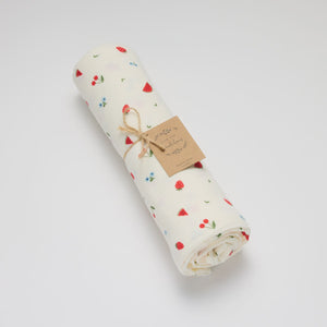 Organic Muslin Swaddle Sweet Pickings