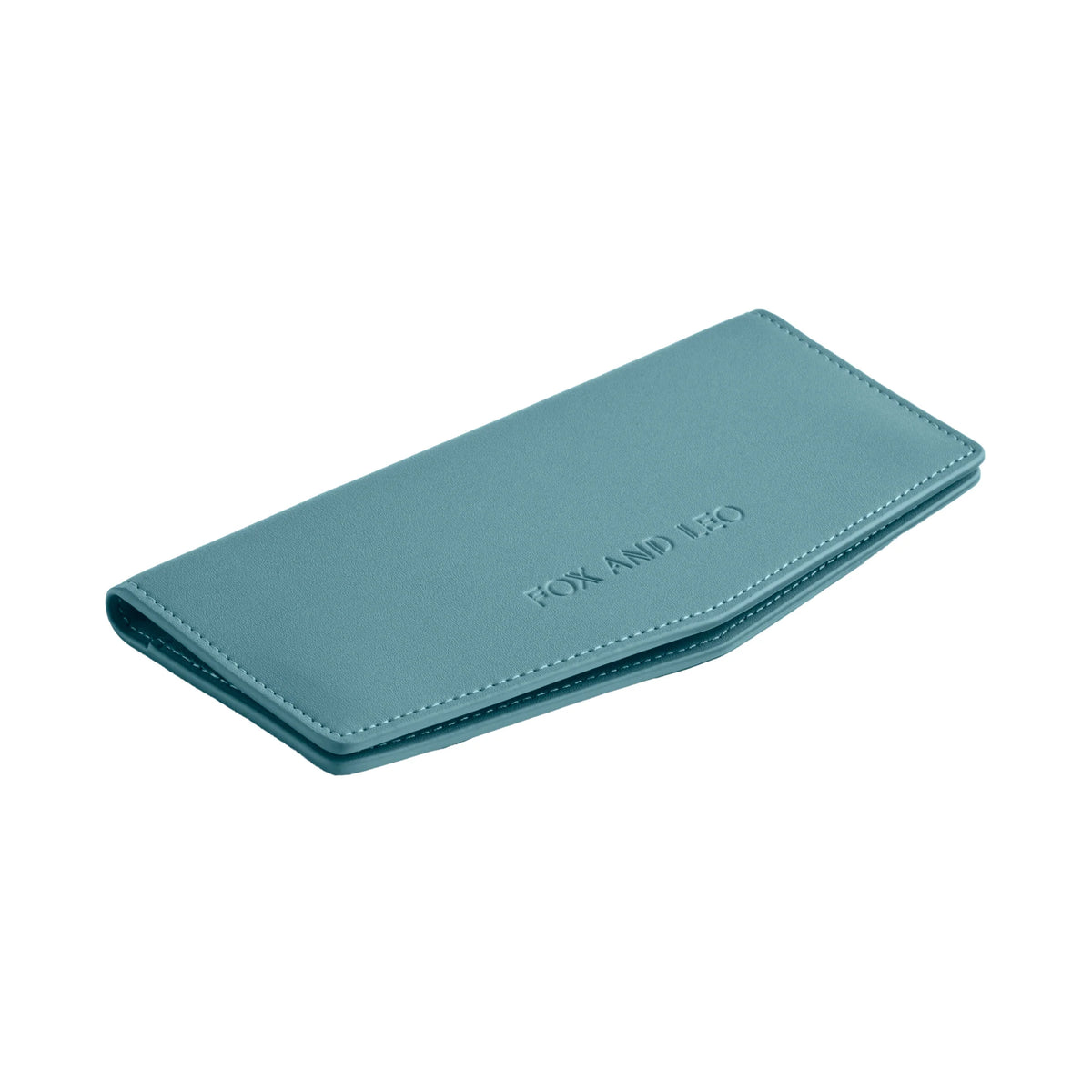FOX and LEO The Swallet - Teal Wallet