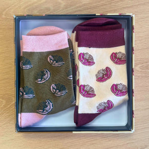 Ali Davies Socks - Pohutukawa - Boxed Set
