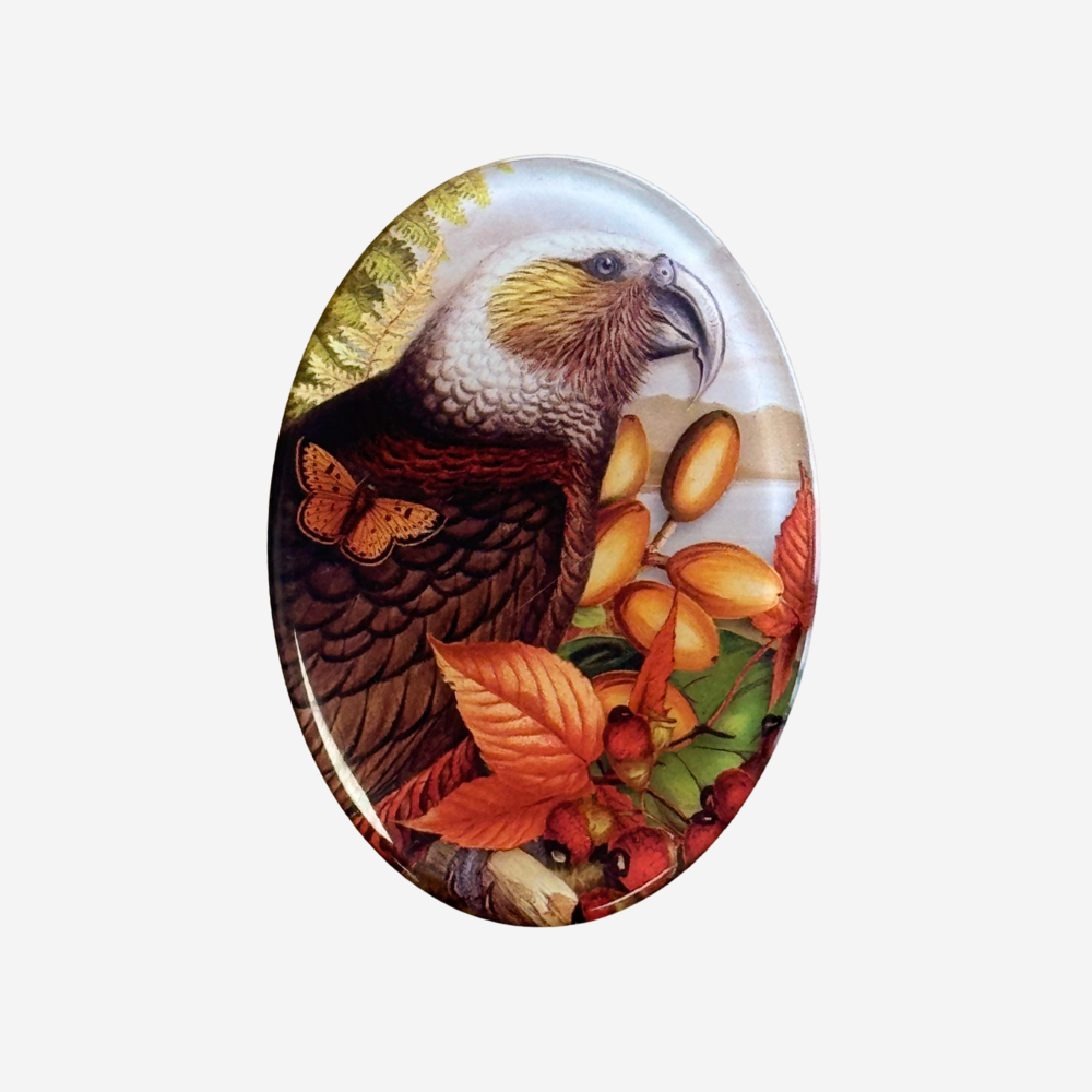 TANYA WOLFKAMP FRIDGE MAGNET - VINTAGE - KAKA