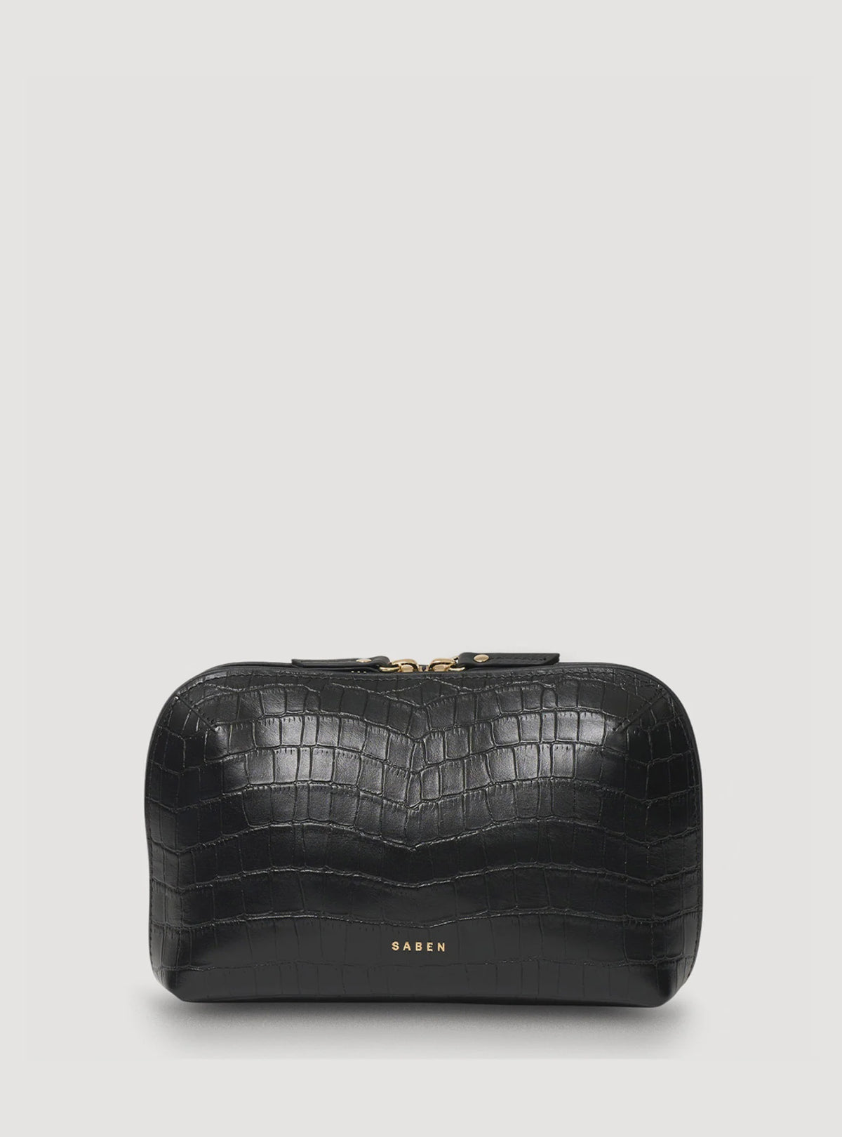 SABEN Tate Tech Pouch - Black Croc