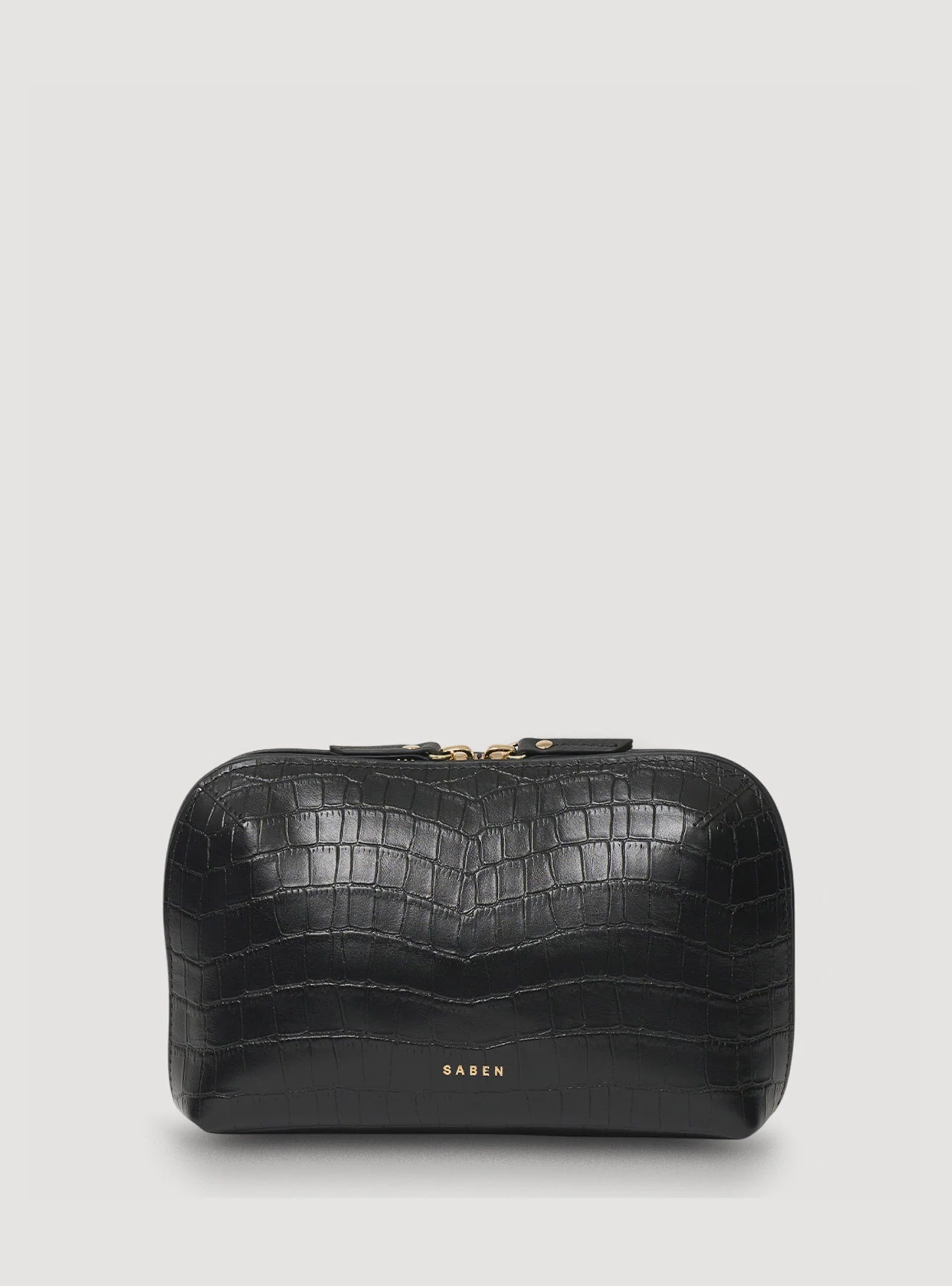 SABEN Tate Tech Pouch - Black Croc