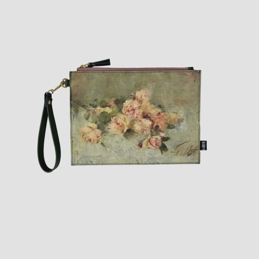 Te Papa Store Old Masters - Small Clutch - Roses