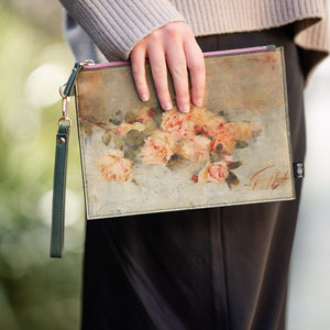 Te Papa Store Old Masters - Small Clutch - Roses