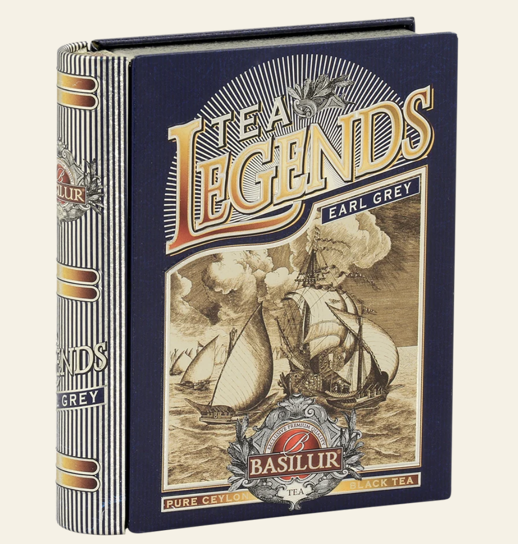 Tea Legends - Mini Tea Book - Earl Grey - 5 Pyramid Tea Bags