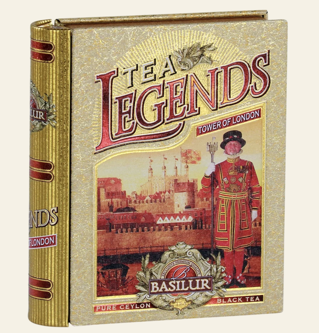 Tea Legends - Mini Tea Book - Tower Of London - Ceylon Black Tea - 5 Pyramid Tea Bags