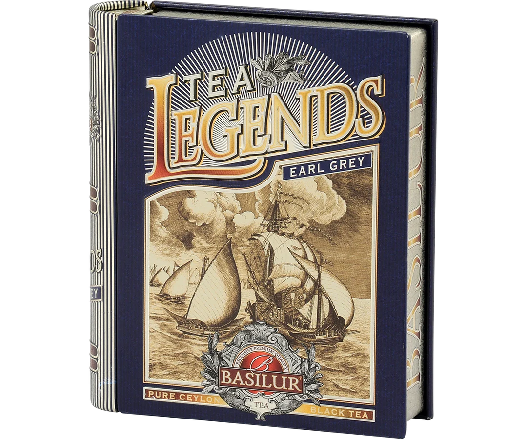 Tea Legends - Mini Tea Book - Earl Grey - 5 Pyramid Tea Bags