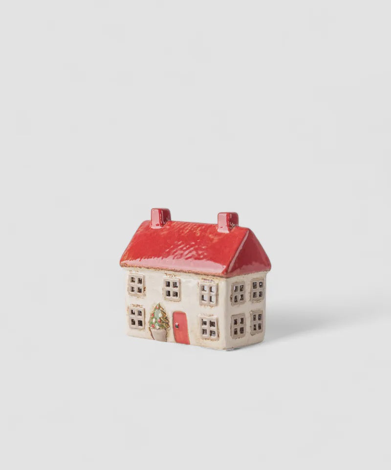 Tealight House - Alsace Tea Light Cottage Christmas Stone