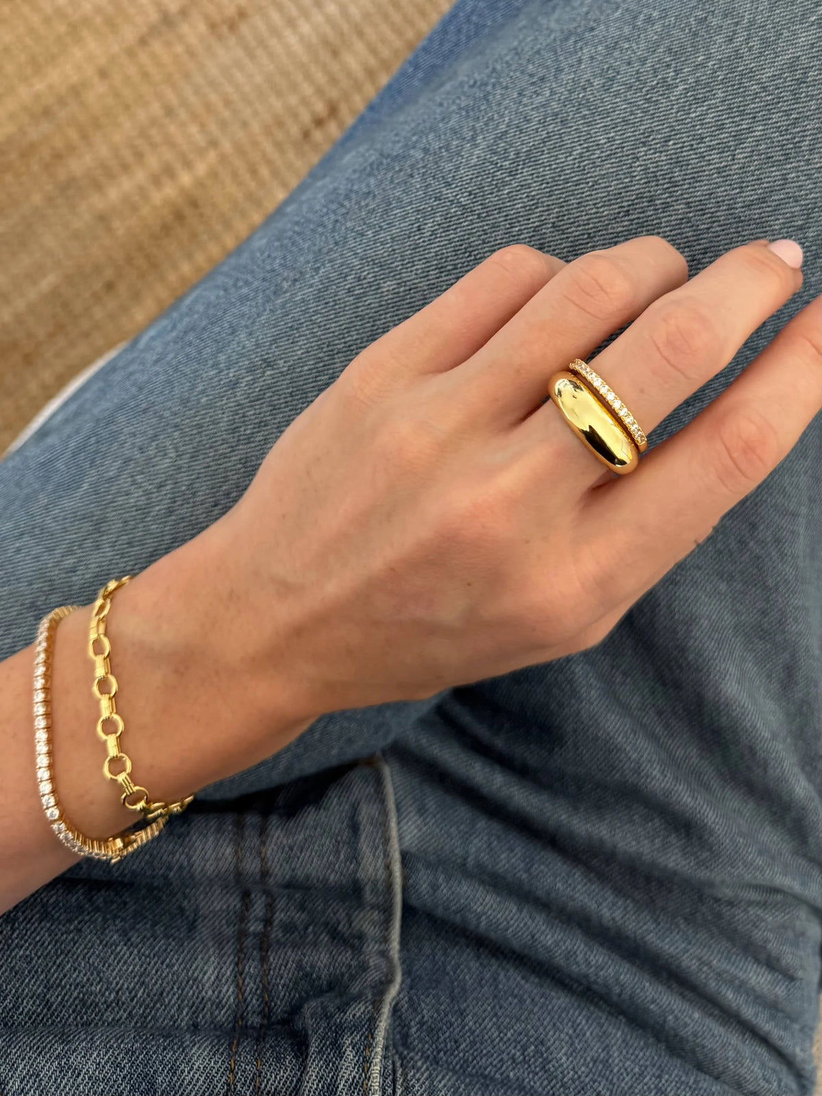 ZAFINO 7847 Siena Ring - Gold