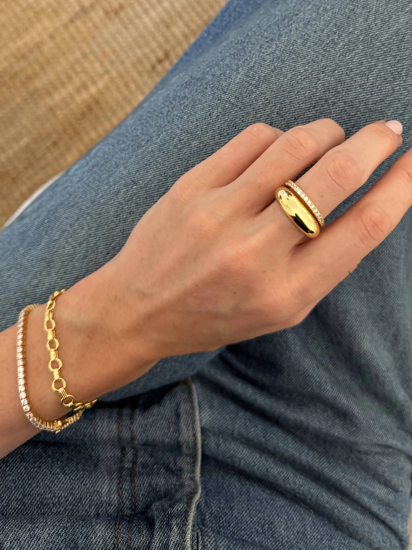 ZAFINO 7847 Siena Ring - Gold