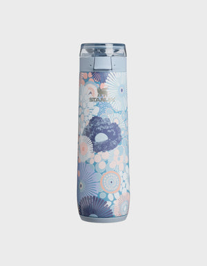 STANELY The Flowstate™ Spring Bottle 20oz - Blue Dream Wildflower