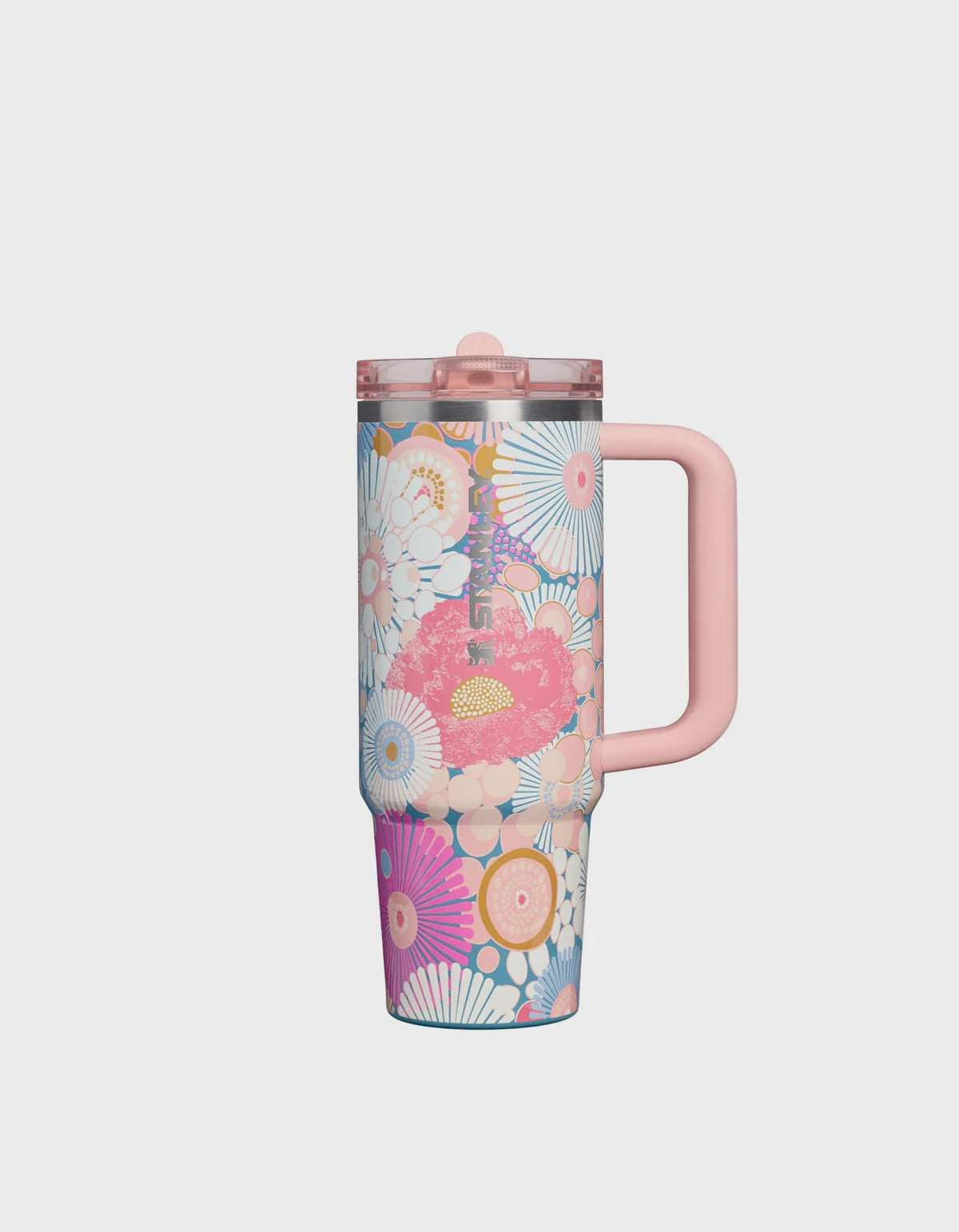 The Quencher ProTour Flip Straw Tumbler 30oz - Sorbet Wildflower