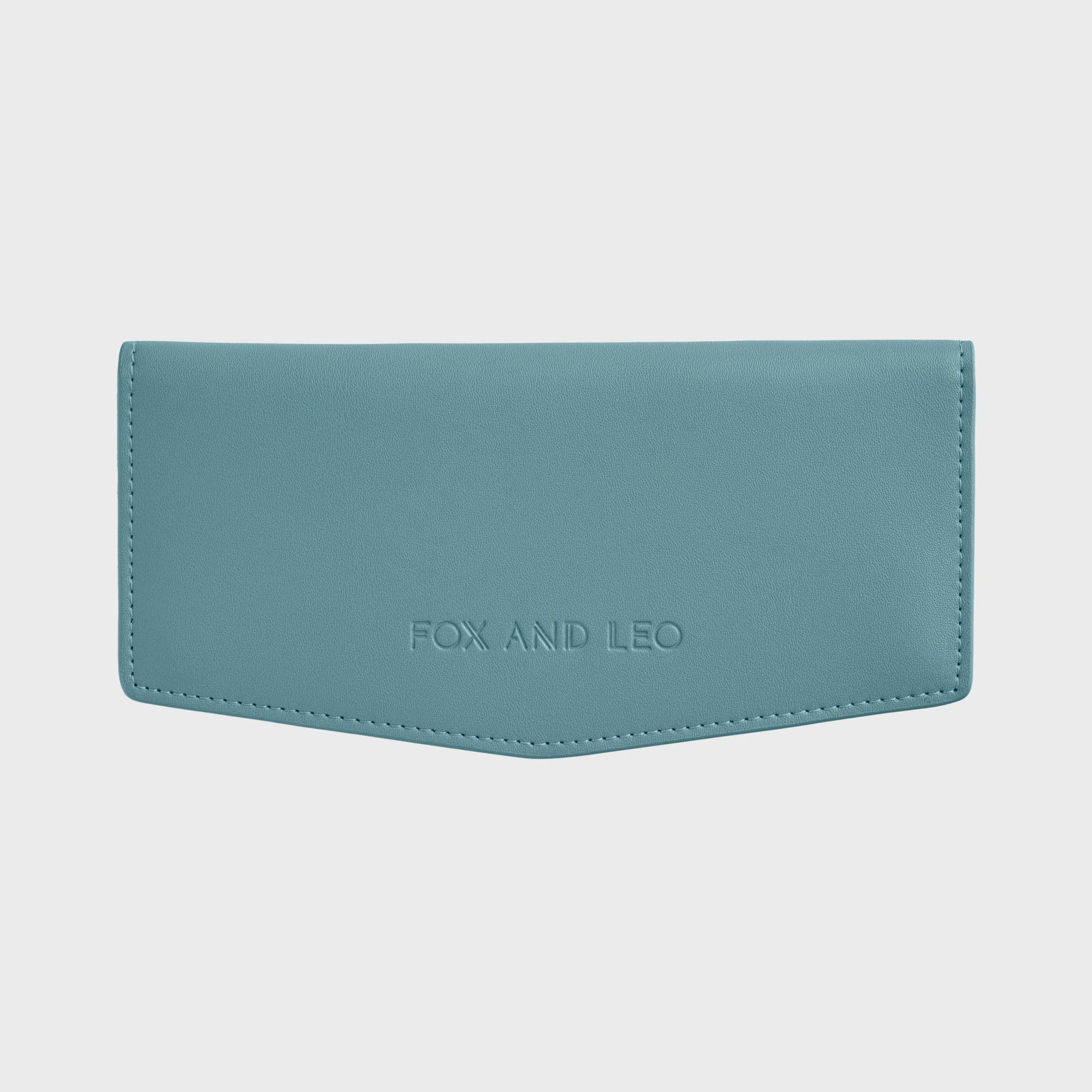 FOX and LEO The Swallet - Teal Wallet