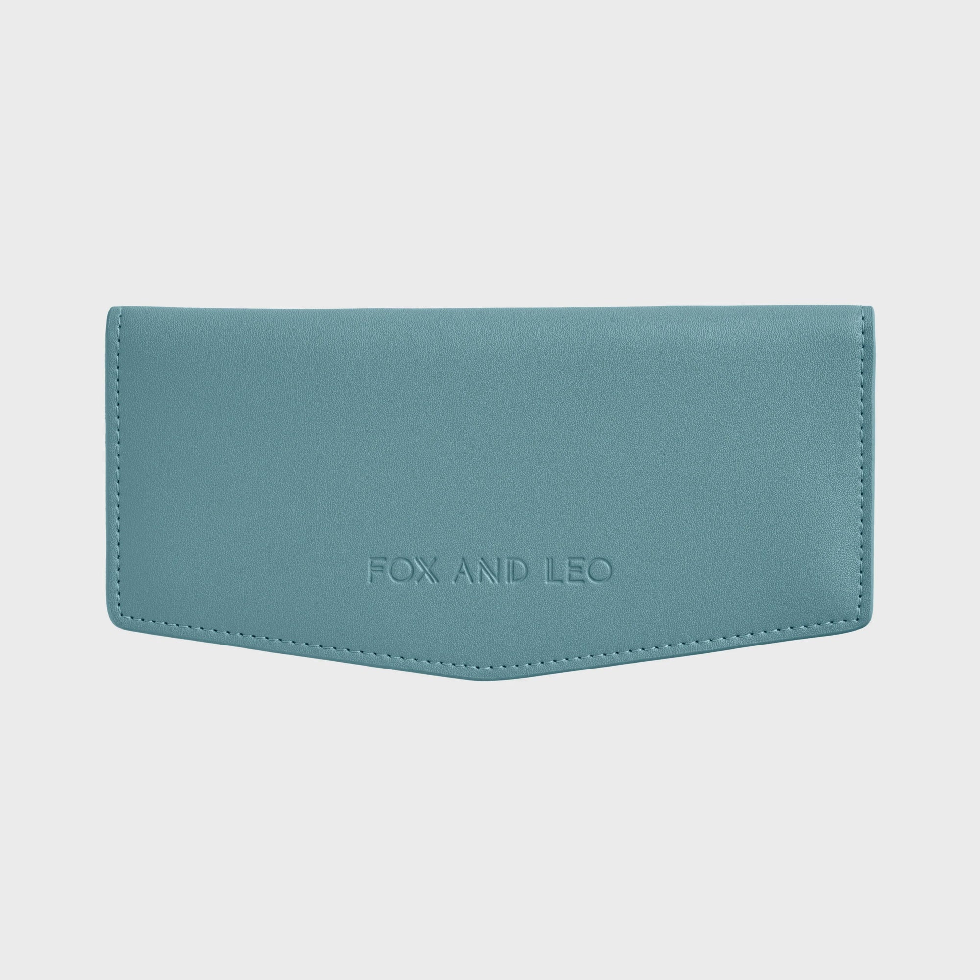 FOX and LEO The Swallet - Teal Wallet