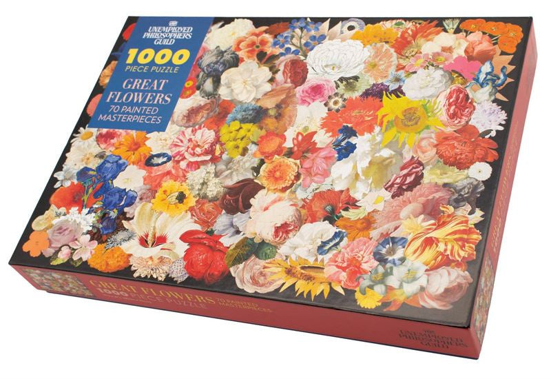 The Unemployed Philosophers Guild - Great Flowers - 1000 Pce Puzzle