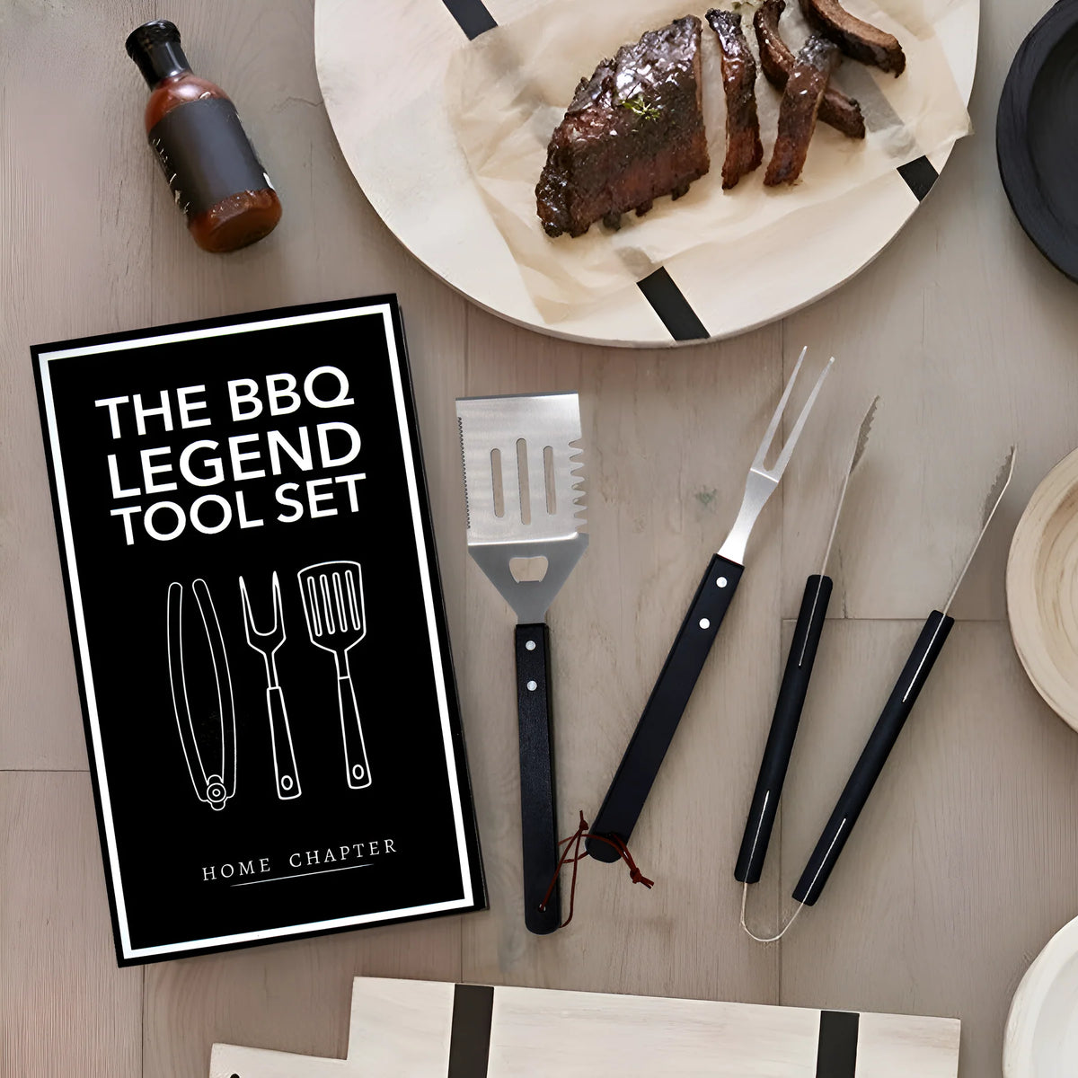 The BBQ Legend Tool Book Box Gift Set