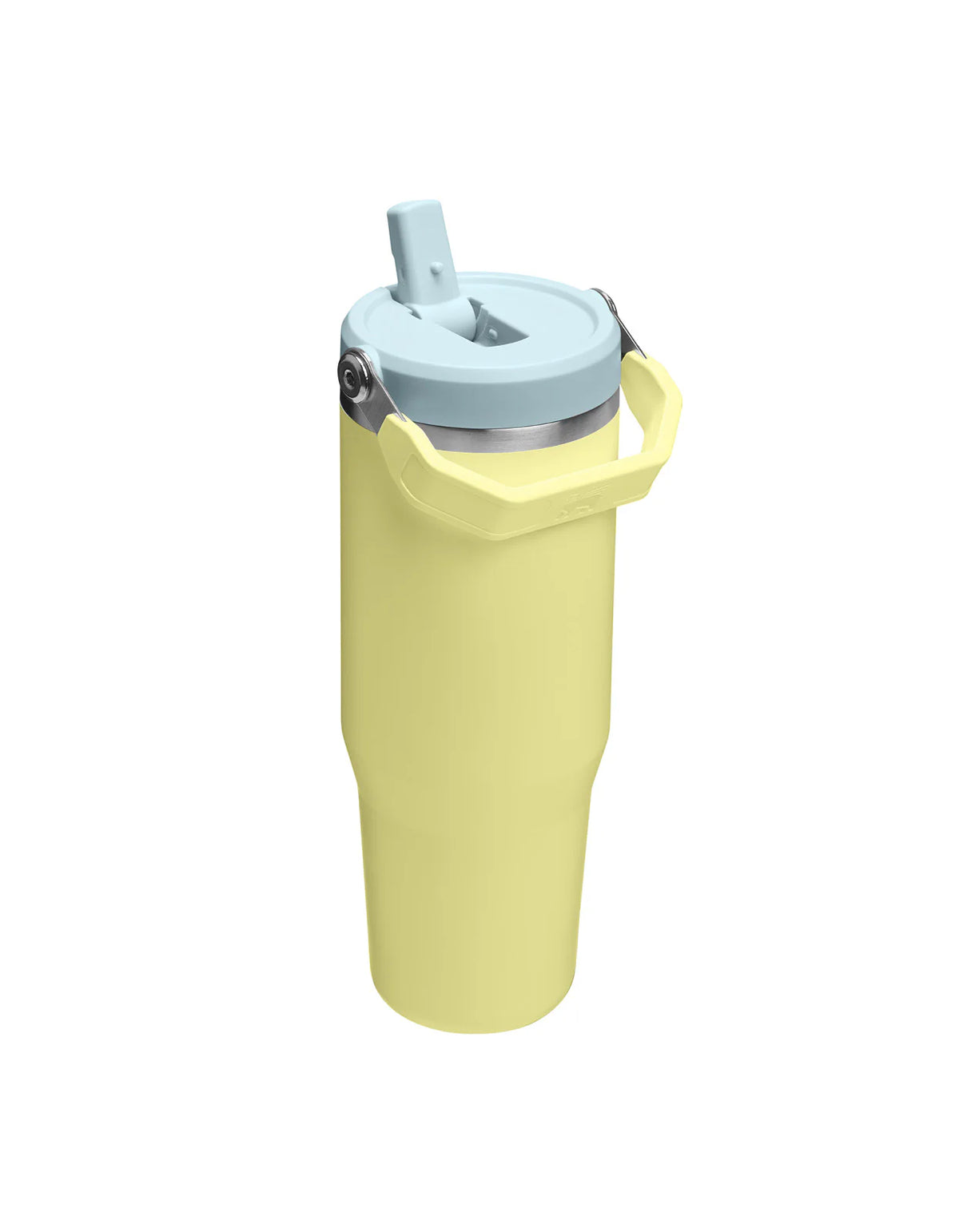 Yellow Stanley water bottle The Iceflow Flip Straw Tumbler 30oz Pomelo