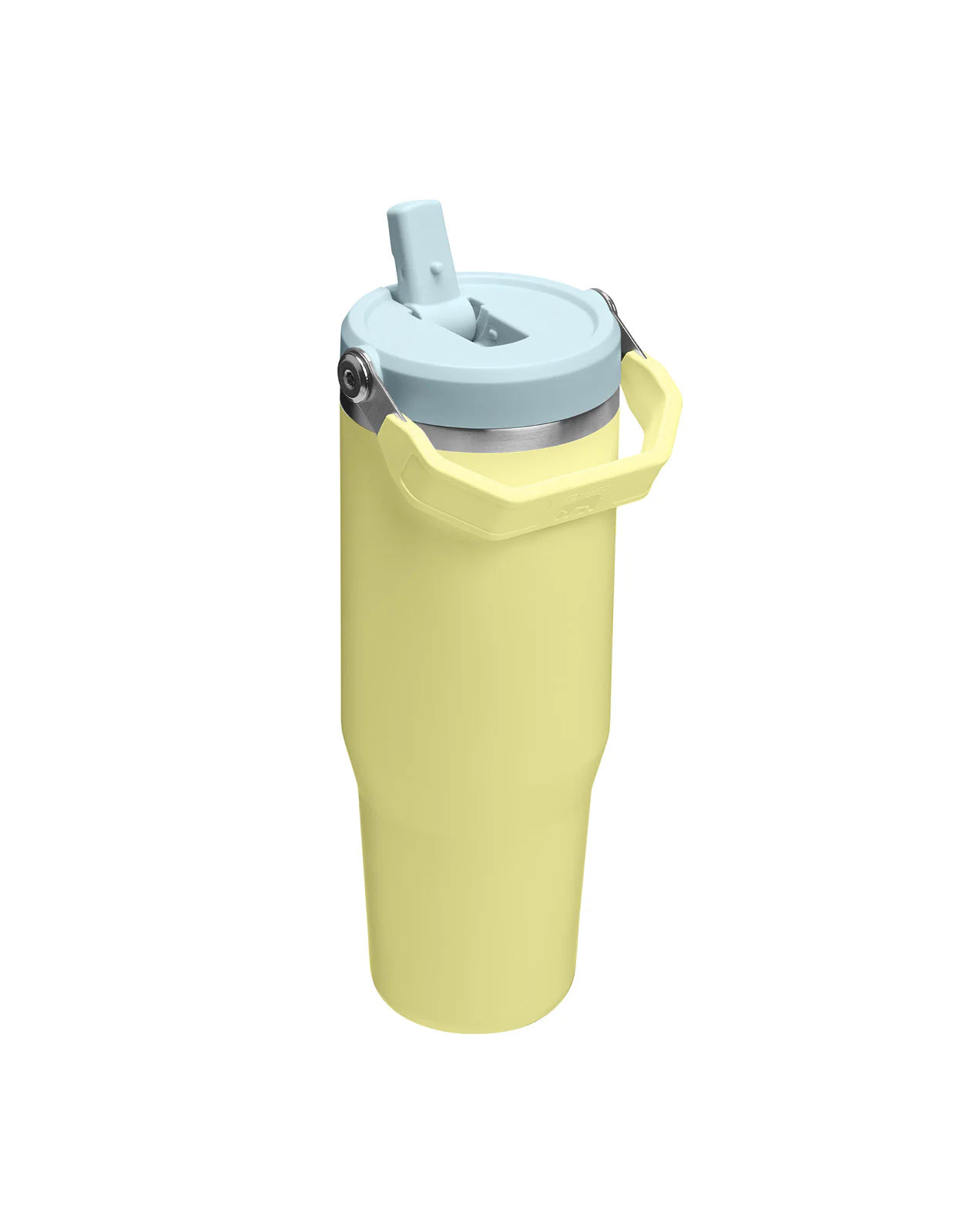 Yellow Stanley water bottle The Iceflow Flip Straw Tumbler 30oz Pomelo