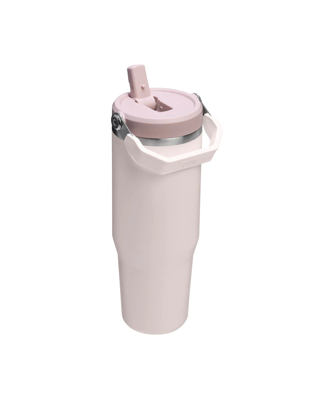 STANLEY The Iceflow Flip Straw Tumbler 30oz Rose Quartz Pink Lid