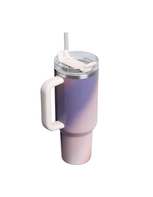 STANELY The Quencher H2.0 FlowState™ Tumbler 40oz - Dawn Spiral Gradient pink to purple tumbler 