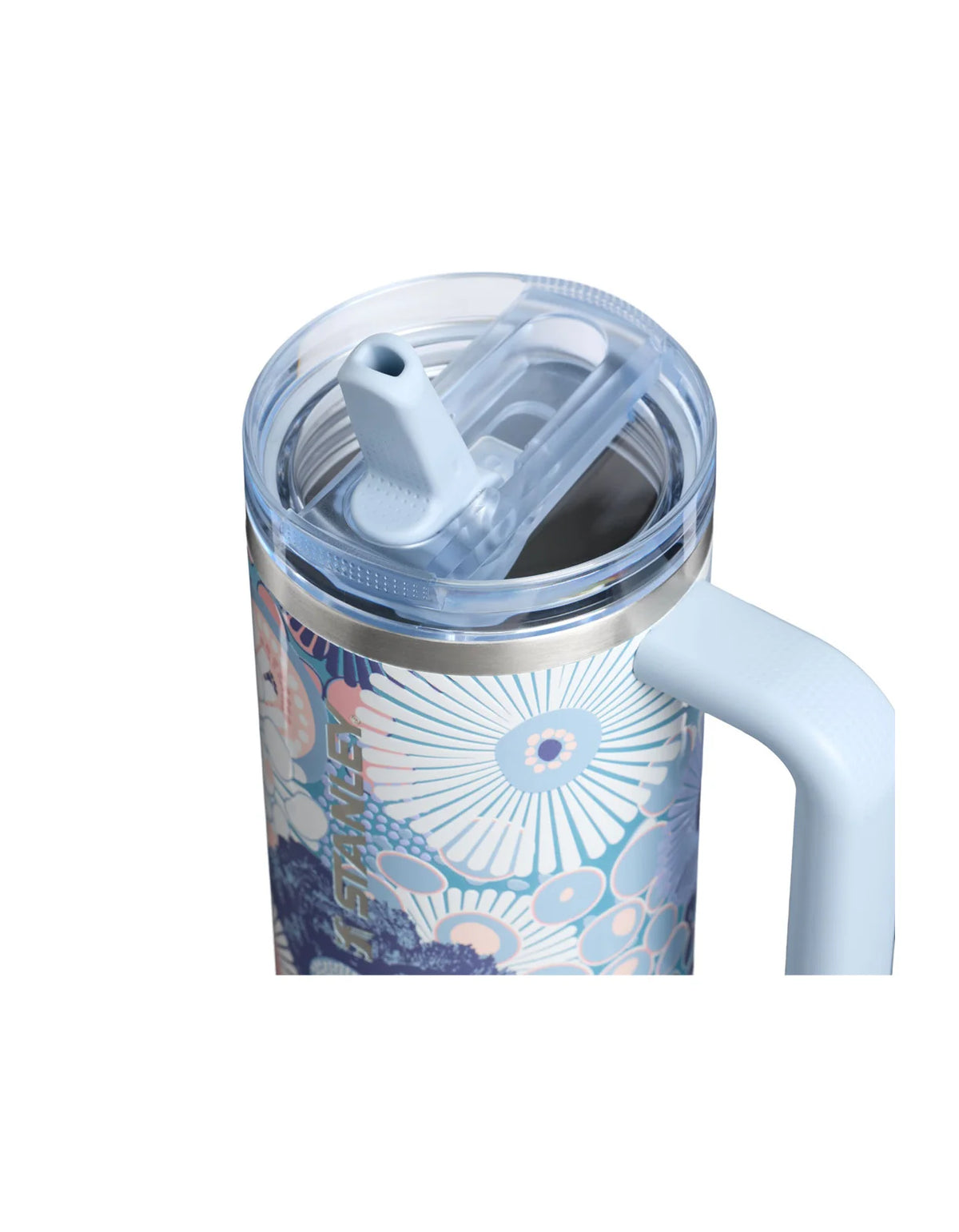STANLEY The Quencher ProTour Flip Straw Tumbler 30oz - Blue Dream Wildflower