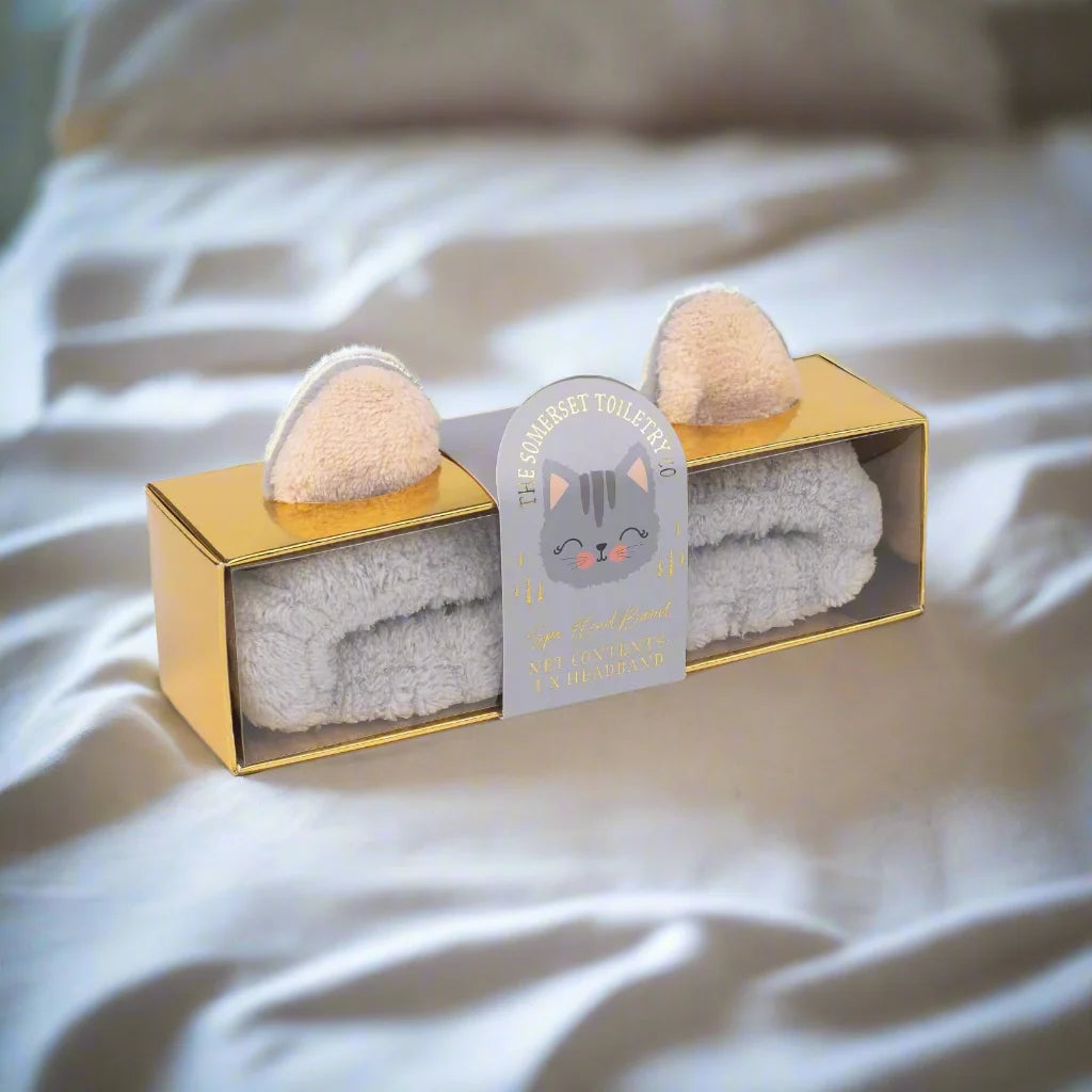 The Somerset Toiletry Co Spa Head Band − Cat 