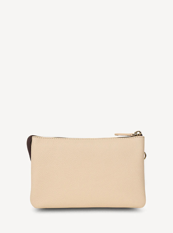 SABEN Tilly Crossbody - Vanilla Beige clutch bag