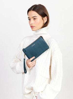 SABEN Tilly Crossbody - Hunter Green handbag Leather Bag