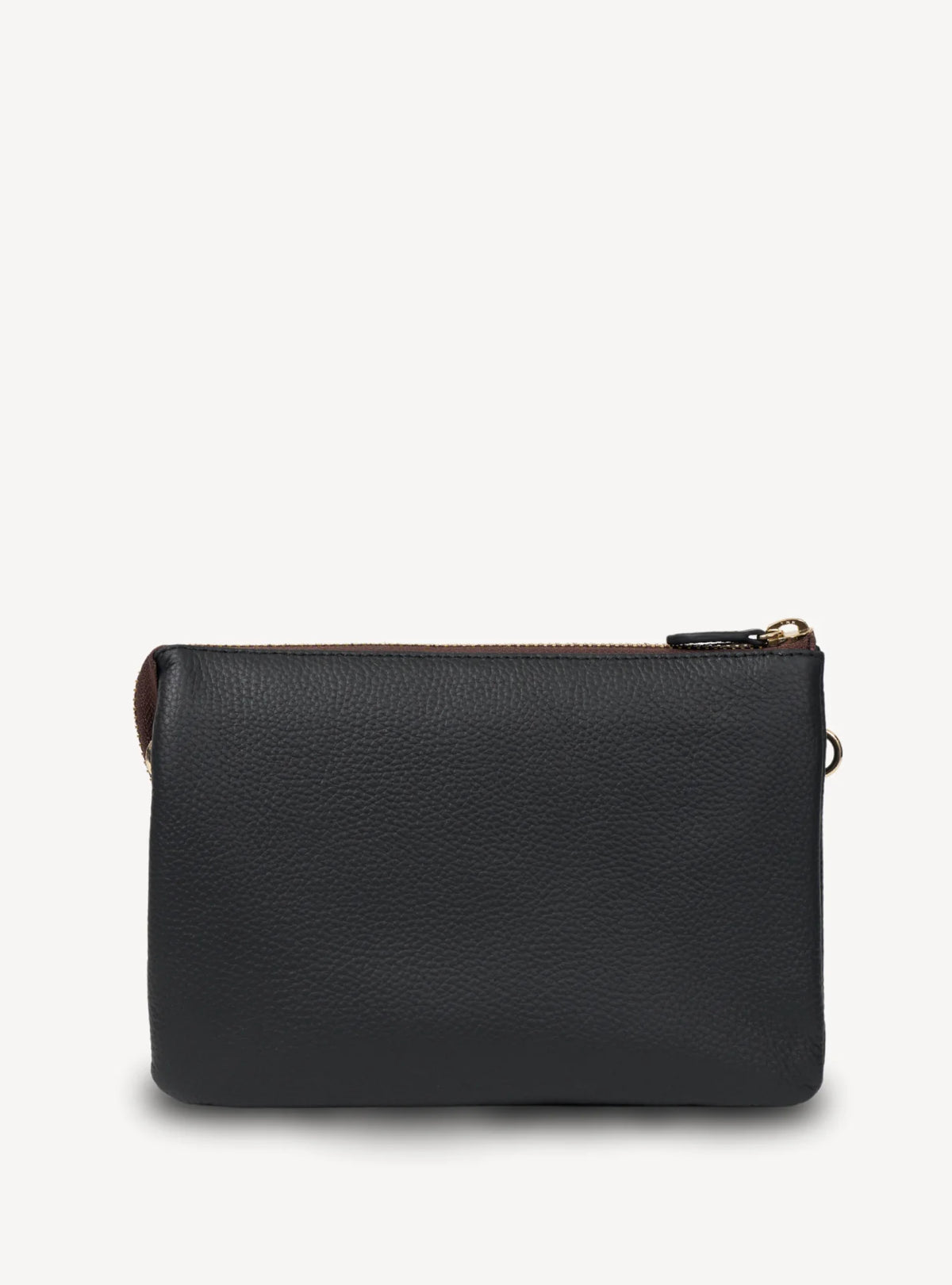 SABEN Tilly's Big Sis Crossbody - Black Suede Black clutch bag