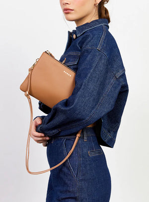 SABEN Tilly's Big Sis Crossbody - Toffee light brown bag