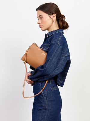 SABEN Tilly's Big Sis Crossbody - Toffee light brown bag