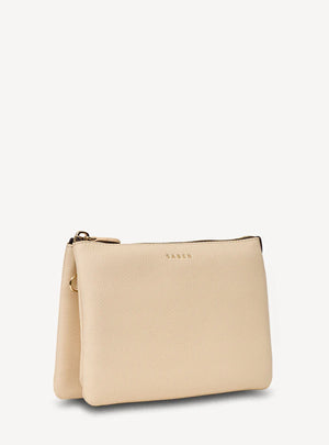SABEN Tilly's Big Sis Crossbody - Vanilla leather bag