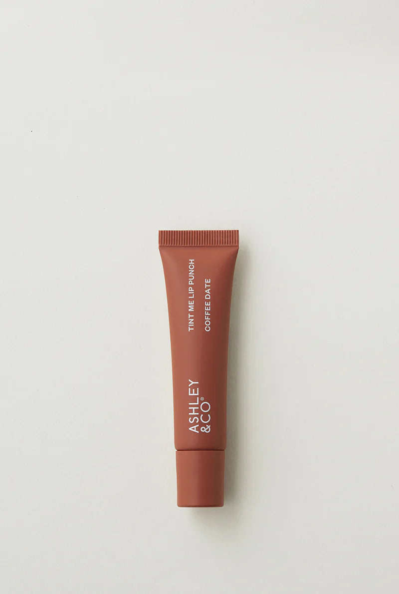 Ashley & Co Tint Me Lip Punch Coffee Date lip balm New Zealand